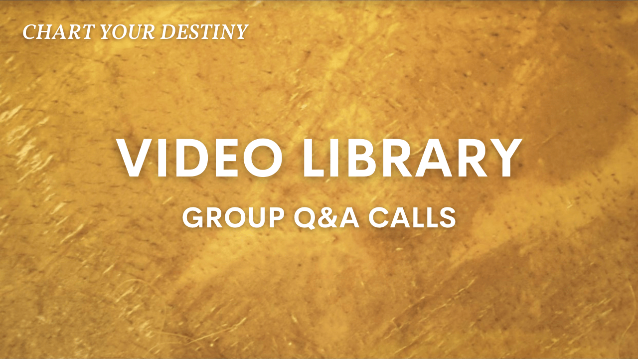 September 2021 Group Q&A Calls – Video Library
